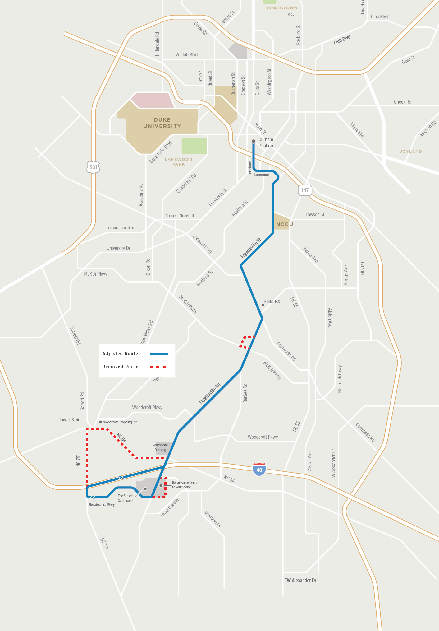 Proposed Route 5