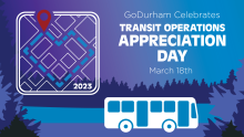 GoDurham Celebrates Transit Operations Appreciation Day on March 18th