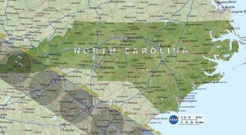 image of north carolina map