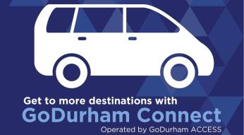 Get to more destinations with GoDurham Connect
