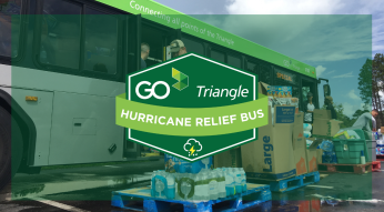 hurricane relief bus