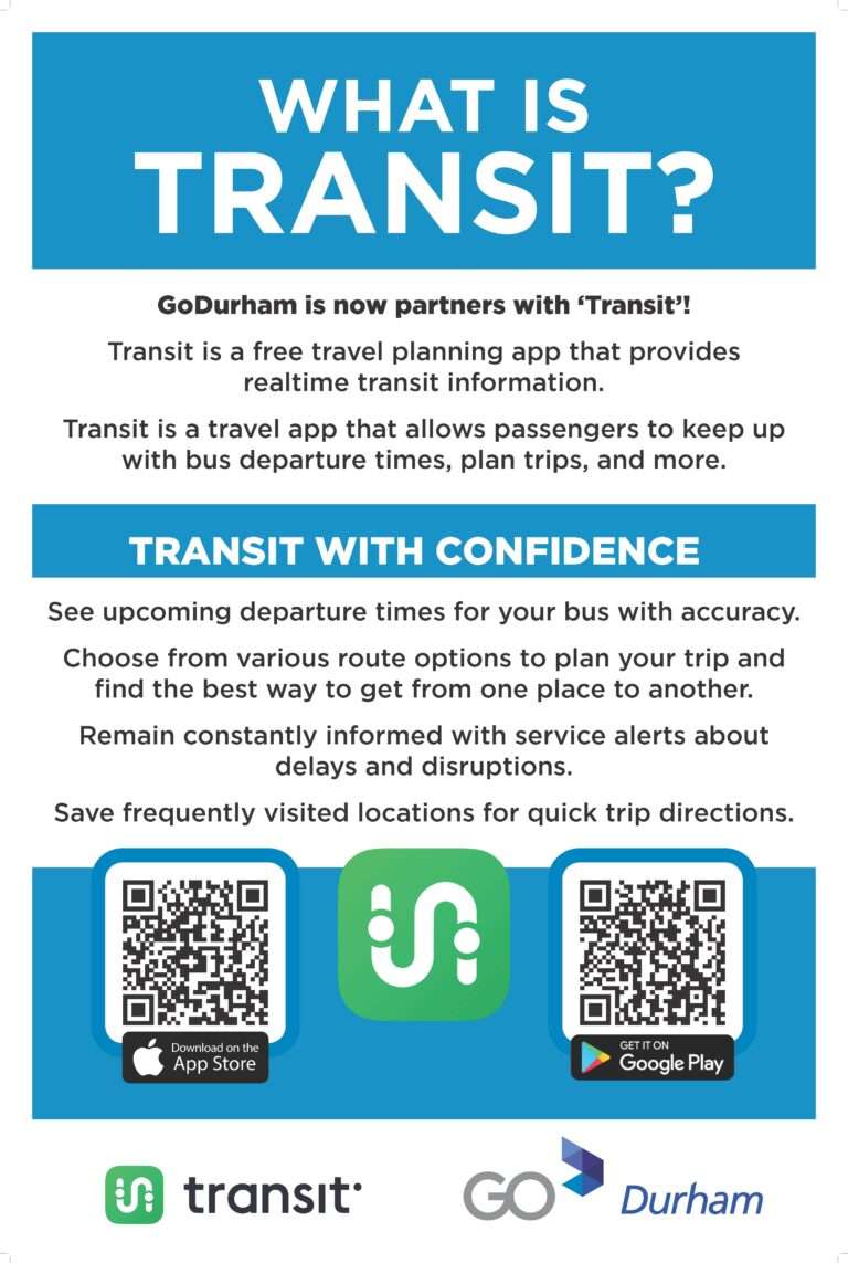 The Transit Code Transit Mobile App – GoDurham